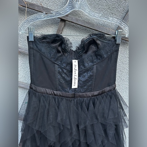 ❌SOLD❌For Love & Lemons X REVOLVE Bustier Gown in Black New with Tags! - Picture 10 of 14